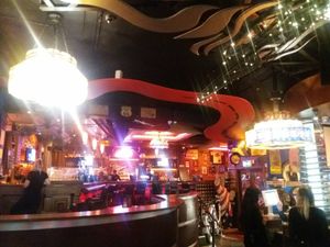 Main entrance at Thunder Road Cafe in Dublin