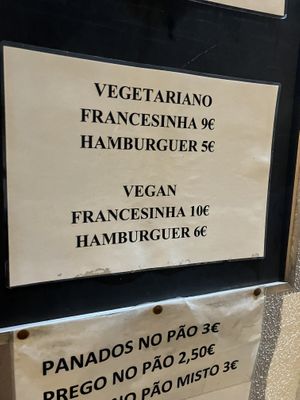 Karte  at Pimenta Doce in Viana Do Castelo