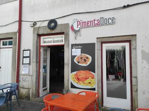 Outside at Pimenta Doce in Viana Do Castelo