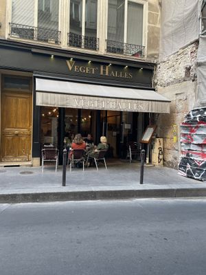 Front store  at Veget'Halles in Paris