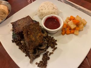 Rôtie de champignons at Veget'Halles in Paris