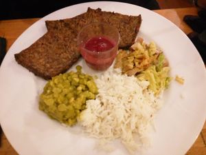 Seitan at Veget'Halles in Paris