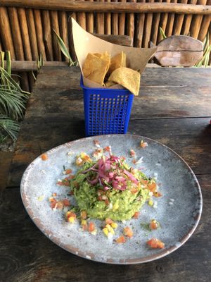 Guacamole 🥑   at Barba Negra in Holbox