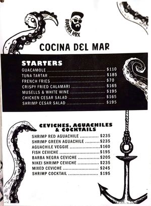 . at Barba Negra in Holbox