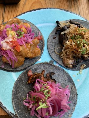 Vegan tacos #Veganuary at Barba Negra in Holbox