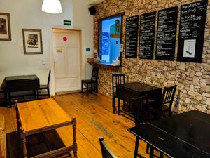 Inside of Pizzastube at Pizzastube in Dresden