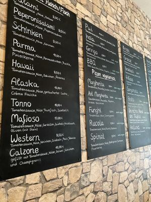menu  at Pizzastube in Dresden