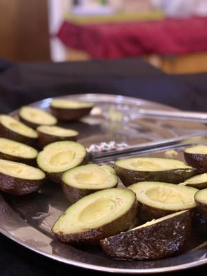 Fresh Avacados  at Hippocrates Health Institute in West Palm Beach