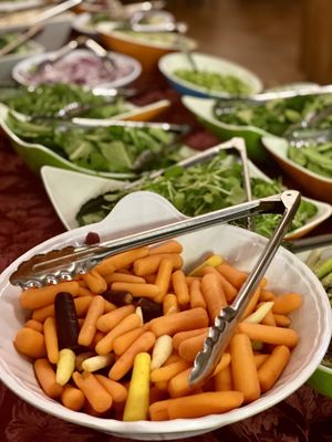 Fresh baby carrots 🥕  at Hippocrates Health Institute in West Palm Beach