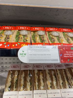 Choices at EDI - Pret a Manger - G13 in Edinburgh