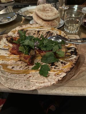 Pita  at NENI in Hamburg