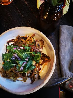 Austernpilzshawarma at NENI in Hamburg