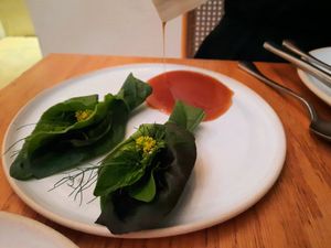 Palate cleanser at Opa in Tel Aviv