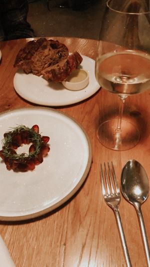 Prune appetizer  at Opa in Tel Aviv