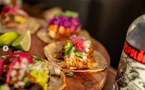 The @juana__taco menu is a vegan cheese-y dream‼️ We serve #vegan mushroom tacos, bean tacos, birria tacos, burritos, enchiladas, & nachos EVERYDAY 🌮 Celebrate #veganlife at at Juana Taco in St Kilda