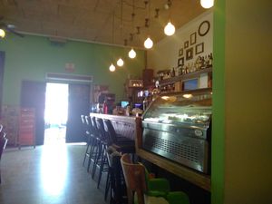 The Bar at Lola Café in Beer Sheva