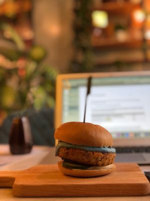 The Ocean Burger  at Happy Food and Health  in Rotterdam