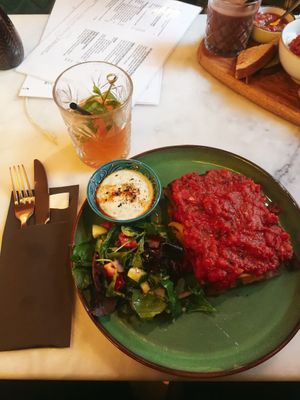 Veg lasagne at Happy Food and Health  in Rotterdam