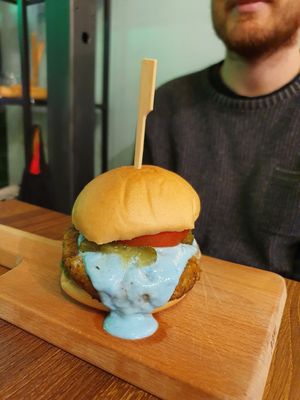 Save the Ocean Burger at Happy Food and Health  in Rotterdam