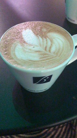 Delicious cappuccino.   at Happy Food and Health  in Rotterdam