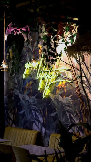 Our corner in the restaurant part. Its like a fairy tell. at Happy Food and Health  in Rotterdam