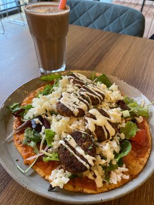 Köfte wrap…delicious!  at Happy Food and Health  in Rotterdam