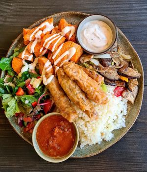 Vegan sarma at Happy Food and Health  in Rotterdam