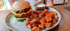 Burger at Happy Food and Health  in Rotterdam