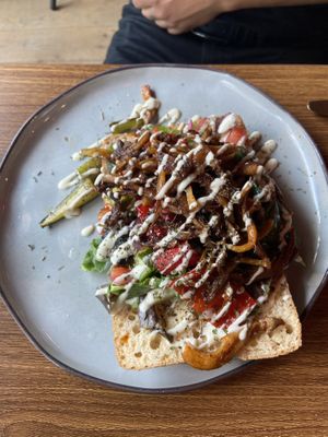 Focaccia  at Happy Food and Health  in Rotterdam