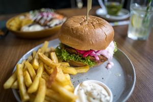 Hell Burger  at Happy Food and Health  in Rotterdam