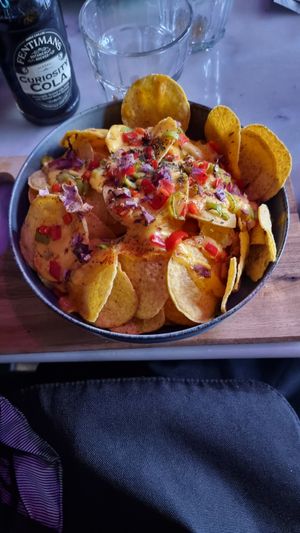 Nachos with cheeze at Happy Food and Health  in Rotterdam