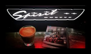 Cappuccino with Spirit at Happy Food and Health  in Rotterdam