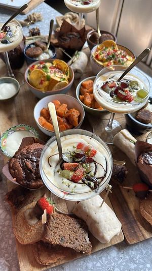 The best delicious snacks for a good Sunday evening. full of harmony and happiness 😊😊 at Happy Food and Health  in Rotterdam