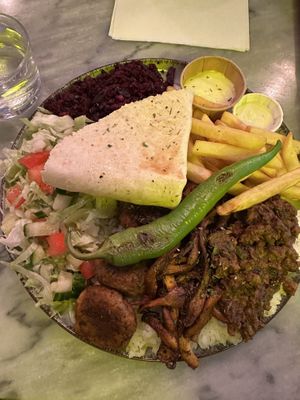 Mix grillled  at Happy Food and Health  in Rotterdam