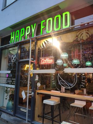 Entrance at Happy Food and Health  in Rotterdam