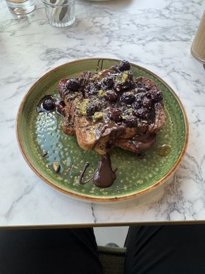 French toast  at Happy Food and Health  in Rotterdam