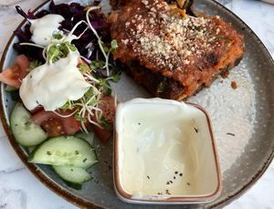 Lasange  at Happy Food and Health  in Rotterdam