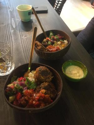 köfte was amazing at Happy Food and Health  in Rotterdam
