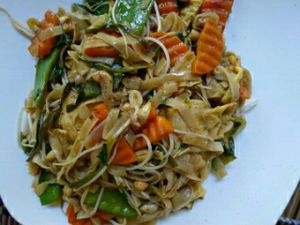 fried noodle at The Moon - Old Bagan in Bagan