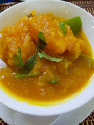 Pumpkin curry at The Moon - Old Bagan in Bagan