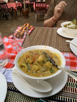 Massuman Curry.  at The Moon - Old Bagan in Bagan