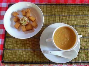 Gazpacho at The Moon - Old Bagan in Bagan
