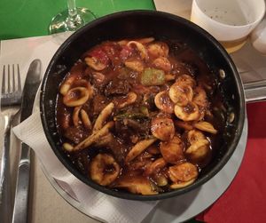 Vegan fresh pasta at Bistro Pesto in Sofia