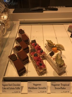 Vegan choices   at Isabella Glutenfree Pâtisserie - Calwerstr in Stuttgart