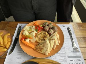 Falafel  at Gastrobar in Chisinau