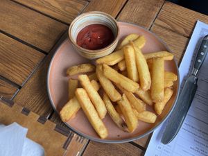 French fries   at Gastrobar in Chisinau