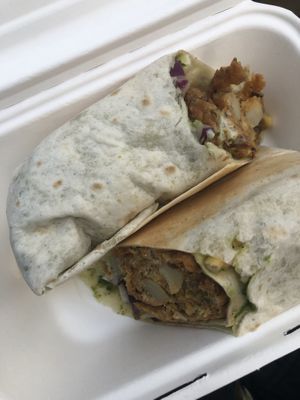 Wrap at Snackwallah in Newcastle Upon Tyne