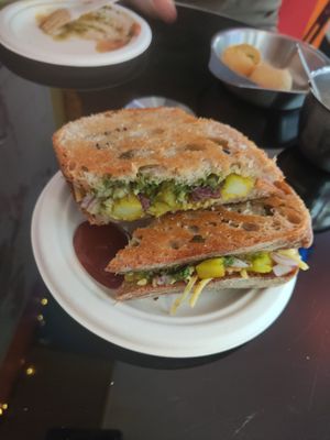 Mumbai sandwich   at Snackwallah in Newcastle Upon Tyne