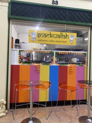 A little bit of change   at Snackwallah in Newcastle Upon Tyne