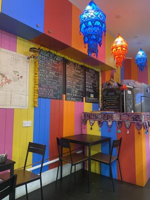 Decor   at Snackwallah in Newcastle Upon Tyne